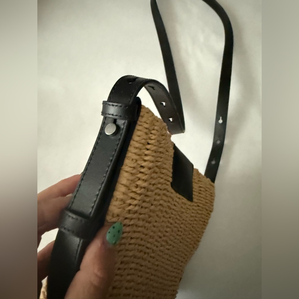 All Saints Ebro Woven Crossbody Bag - Adjustable straps  Retails for $149 - Picture 4 of 6